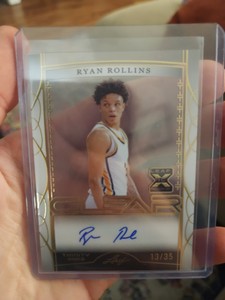 Ryan Rollins Clear Rookie AUTO /35