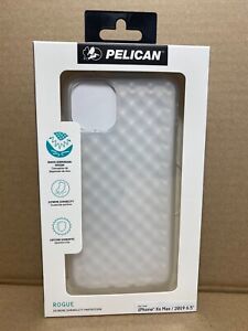 Étui mince style gaufre Pelican iPhone 11 Pro Max série Rogue - clair