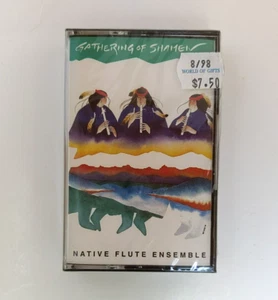 Gathering of Shamen Native Flute Ensemble Cassette Percussion Talking Taco 1993 - Picture 1 of 2