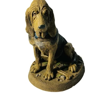 Vintage Clampett Tim Wolfe Bloodhound Dog Figurine 1993 Cairn #44 - Picture 1 of 10