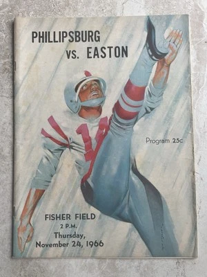 1966 Easton, Pa. vs. Phillipsburg NJ  Football Program  - Image 1 of 4