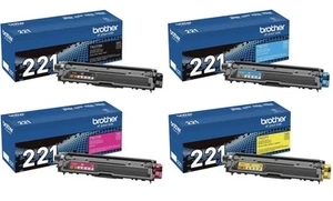 TN-221BK TN-221C TN-221M TN-221Y DCP-9015 9020 HL-3140 3150 3170 3180 MFC-913... - Picture 1 of 5
