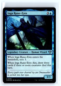 FOIL Inga RuneEyes Commander Masters – MTG Magic the Gathering Card - Picture 1 of 5