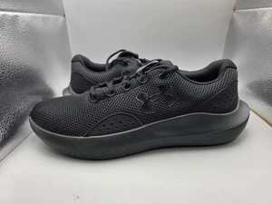 Under Armour Charged Surge 4 Herren Sneaker Schuhe Größe UK 12 EU 47,5 Schwarz NEU - Bild 1 von 9