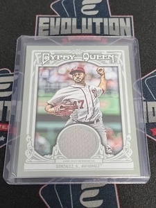 2013 Topps Gypsy Queen Relics Gio Gonzalez #GQR-GG - Picture 1 of 2
