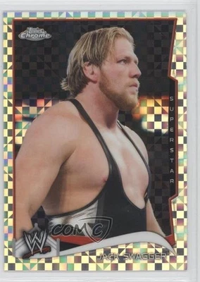 2014 Topps Chrome WWE X-Fractor Jack Swagger #23 - Image 1 of 2