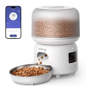 Automatic Pet Feeder, 3L WiFi Food Dispenser for Cats and Dogs with 304 Stain... - Picture 1 of 7