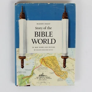 VTG Reader’s Digest Story Of The Bible World In Map Word & Picture 1962 HC DJ - Picture 1 of 4