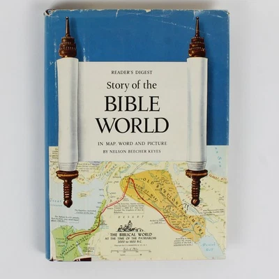VTG Reader’s Digest Story Of The Bible World In Map Word & Picture 1962 HC DJ - Image 1 of 4