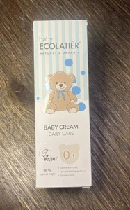 Crema facial bebé Ecolatier 98 % natural con oliva y manzanilla para recién nacidos - Imagen 1 de 2