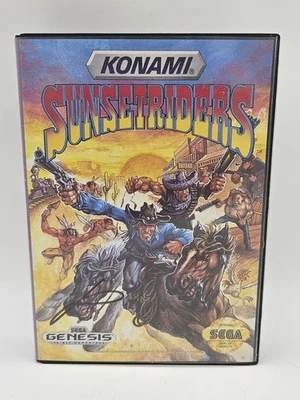 Sunset Riders Sega Genesis in Original Case (no insert) - Image 1 of 4