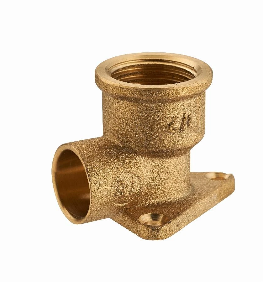 Coude applique laiton à visser femelle F1/2' (15x21) NOYON & THIEBAULT - à - Photo 1/1