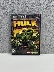 The Incredible Hulk Ultimate Destruction  Sony PlayStation 2 PS2 COMPLETE TESTED - Bild 1 von 10