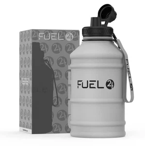 Fuel24 1,3L/2,2L Metall Trinkflasche - STARK, tropfen- & auslaufsicher BPA frei - groß - Bild 1 von 5