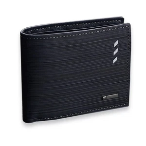 Portafoglio Uomo con Scomparto Monete Portafoglio Slim da Uomo con Porta Tessere - Foto 1 di 24