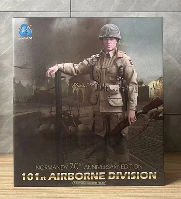 DID WWII US NORMANDY 70TH ANNIVERSARY 101st AIRBORNE DIVISION Ryan 1/6 US SHIP - Image 1 of 4