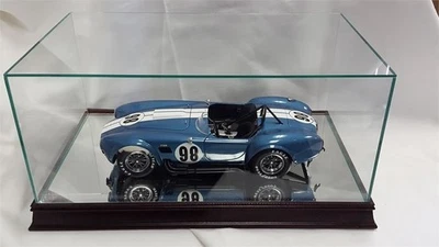The 1:12 Scale Glass and Wood Display Case for Scale Model Cars by Mint Models - Image 1 of 3