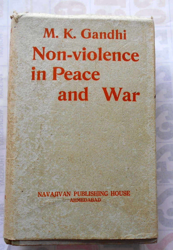 Non-Violence in Peace and War MAHATMA GANDHI 1st Ed 1942 with DJ lowest price - Image 1 of 4