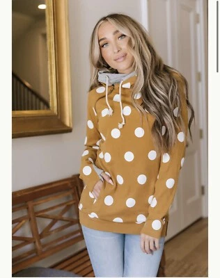 Moletom com capuz ampersand avenue um com o sol grande capuz duplo - Imagem 1 de 4