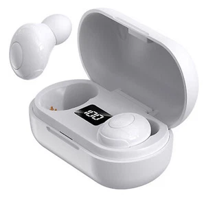 Zestaw słuchawkowy Bluetooth 5.0 Bezprzewodowe słuchawki douszne do iPhone'a Samsung Android Wodoodporny - Zdjęcie 1 z 6