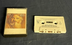 Kenny Rogers Love Will Turn You around CASSETTE TAPE Liberty RECORDS VINTAGE 80s - Picture 1 of 7