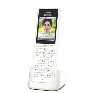 AVM FRITZ! Fon X6 biały telefon bezprzewodowy 1 słuchawka podświetlana klawiatura - Zdjęcie 1 z 6