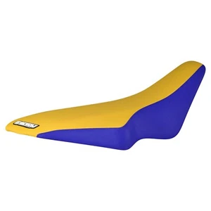 2006-2012 Suzuki LTR 450/ LTR450 gripper seat cover BLUE/ YELLOW standard #194 - Picture 1 of 5