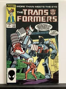 Transformers (1984) #7 1985 Marvel 1st Cameo App Dinobots Mark Bright Cover - Bild 1 von 2