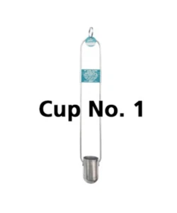 Gardco EZ Stainless Steel Calibrated EZ Viscosity Cup for Viscometer, Size # 1 - Picture 1 of 5