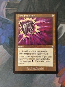 Nihil Spellbomb | RETRO | 7% Off 2+ | Brother's War | NM | MTG - Picture 1 of 1