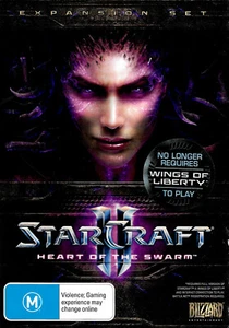 Starcraft 2 Heart of the Swarm Expansion Set PC Game - Disc Like New - Picture 1 of 2