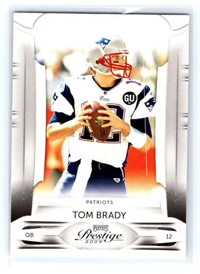 2009 Panini Playoff Prestige #57 Tom Brady New England Patriots - Image 1 of 2