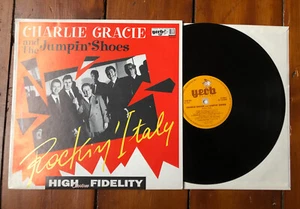 Signed Charlie Gracie and the Jumpin’ Shoes Rockin' Italy (Rockabilly) Vinyl Lp - Picture 1 of 9