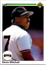 1990 Upper Deck #117b Kevin Mitchell