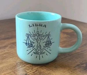 Wild Sage Libra Zodiac Coffee Mug Astrology Sign Pottery Tea Cup - Picture 1 of 6