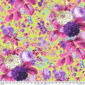 Quilting Patchwork Sewing Fabric Kaffe Collective Lime 50x55cm FQ - Picture 1 of 2