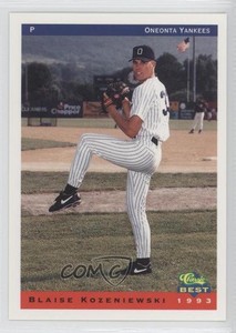 1993 Classic Best Oneonta Yankees Blaise Kozeniewski #11