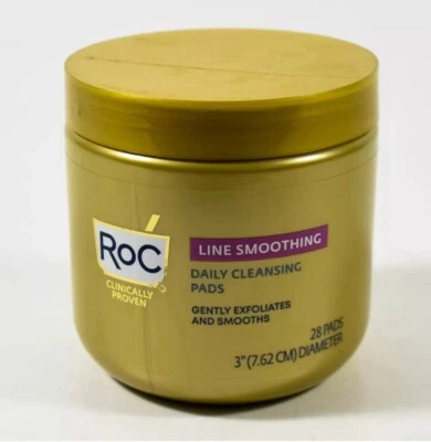Almohadillas de limpieza diaria RoC Retinol Correxion LINE SMOOTHING 28 unidades Foto 1 de 2