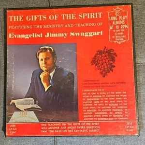 Jimmy Swaggart-Rare 16rpm-(5) LP BoxSet "The Gifts Of The Spirit"  JIM LP G6** - Picture 1 of 11