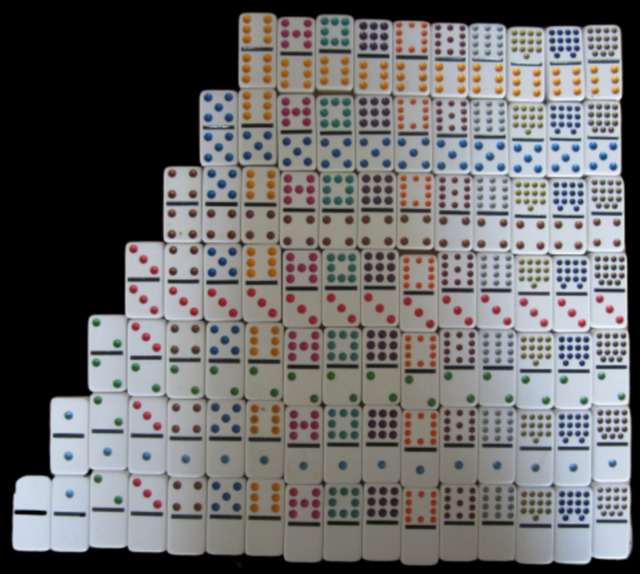 Domino Profesional Rombos Dorado : : Juguetes y Juegos