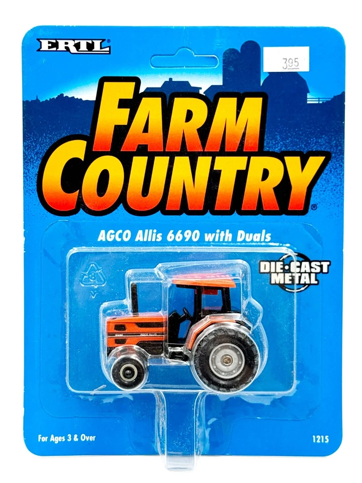 1/64 AGCO Allis 6690 Tractor With 4 Post Rops & Dual Rear Wheels - Image 1 of 1