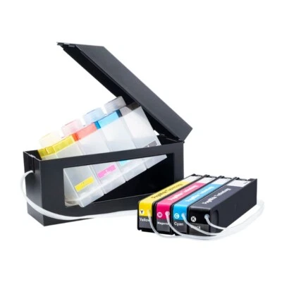 973 973XL CISS For HP 352dw 377dw 452dw 452dn 477dw 477dn 552dw 577dw P55250dw - Image 1 of 4