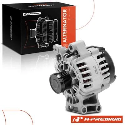 Alternador para Ford Fiesta 2014-2018 L4 1.6T 120A 12V CW polea embrague 6 ranuras Foto 1 de 4