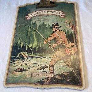 "Portapapeles gráfico de pesca con mosca Angler's Supply Outfitters de Timeworks 12"" x 9" - Imagen 1 de 8