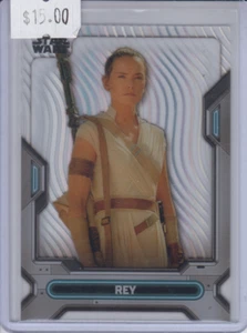 2023 Topps Star Wars High Tek Rey #16 Base Wave Diffractor - Picture 1 of 1