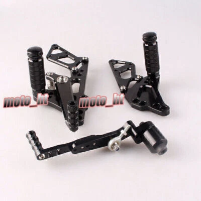 Knurled Foot Pegs For A No-Slip Grip For Suzuki GSXR1000 2009-2016 - Image 1 of 2