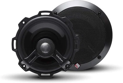 2x Rockford Fosgate T152 Power 5.25" 2-Way Coaxial Full-Range Speaker -Black - Image 1 of 4