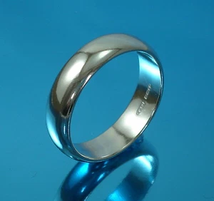 925 Sterling Silver Plain Wedding Band Ring UK HALLMARKED Mens-Ladies All Sizes