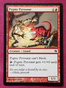 Magic The Gathering DUEL DECKS VENSER VS KOTH PYGMY PYROSAUR red card MTG - Picture 1 of 2