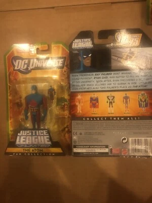 Universo DC Liga de la Justicia Ilimitado Átomo Frontera Verde Sin Abrir Foto 1 de 3